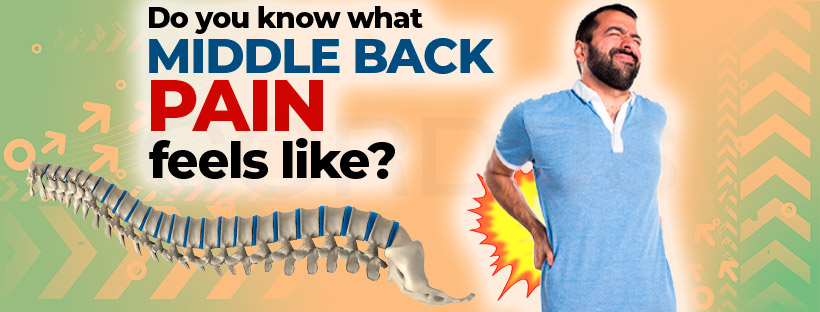 Do you know what middle back pain feels like? 
